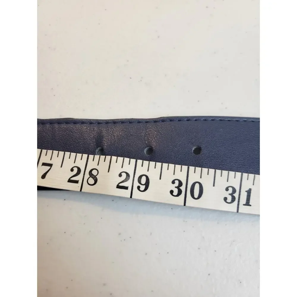 Nike Golf Belt Blue Adjustable Stretch Athletic Softball Baseball Men's Sz 28-32